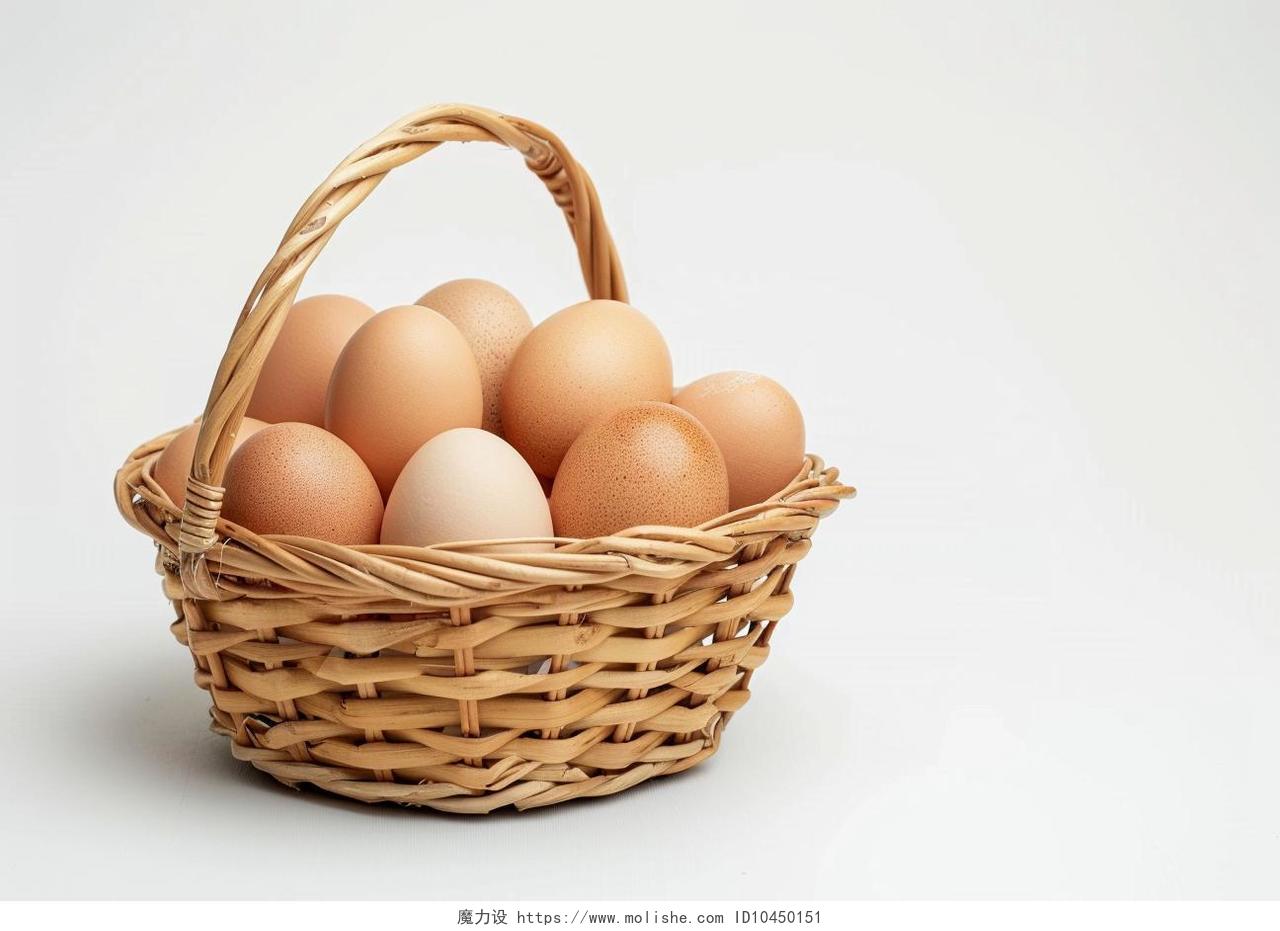 木篮子里的鸡蛋